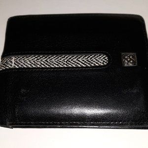Pelle Borsa Mens Wallet vero cuoio di Black Leather Wallet